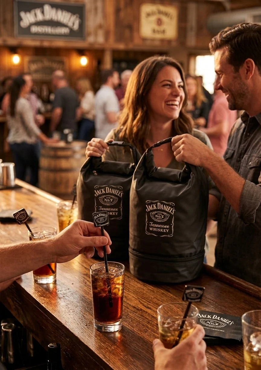 Jack Daniel’s promotion in a bar