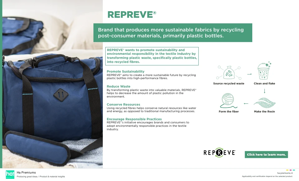 Voorbeeld: REPREVE®