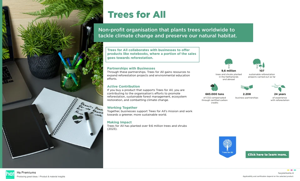 Voorbeeld: Trees for All
